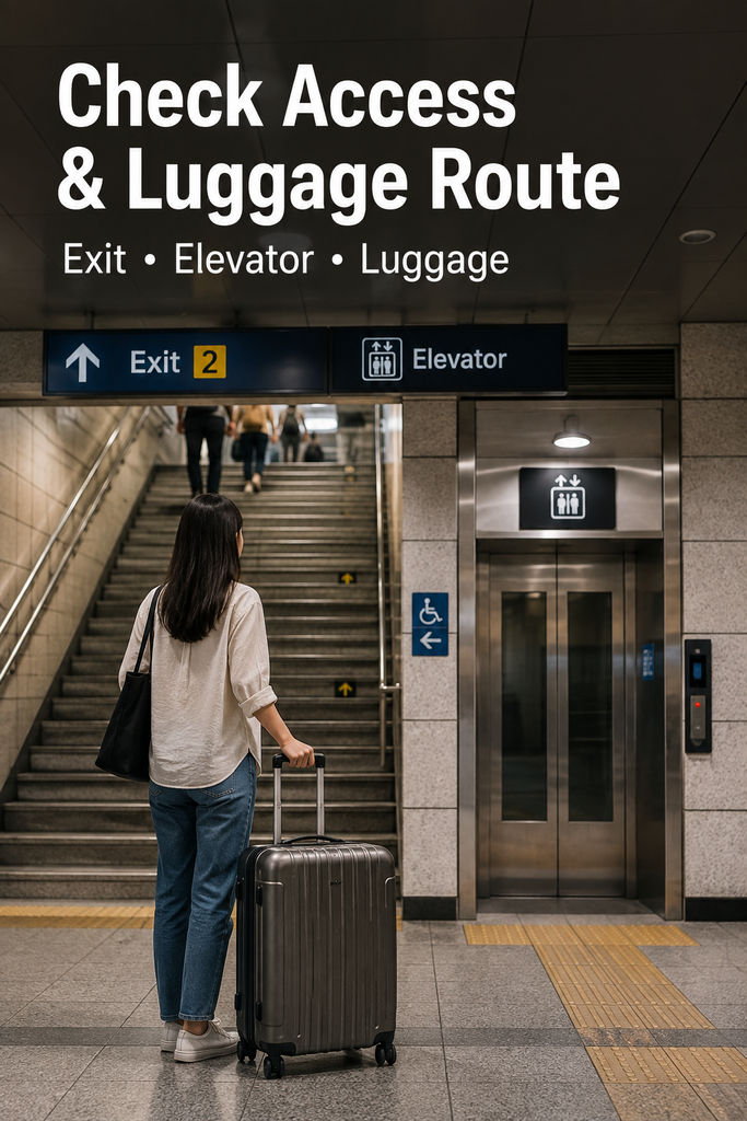 Hongdae hotel arrival comparison using AREX All-Stop Train, station exits and luggage routes
