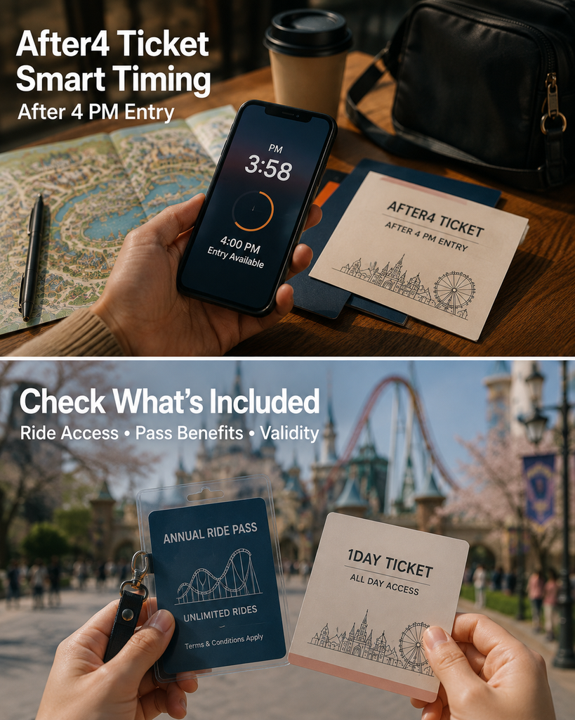 Lotte World ticket buying decision comparing official third party pass and Magic Pass options