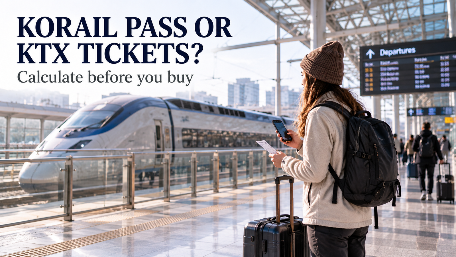KORAIL Pass vs KTX tickets comparison for travelers planning train journeys in Korea in 2026